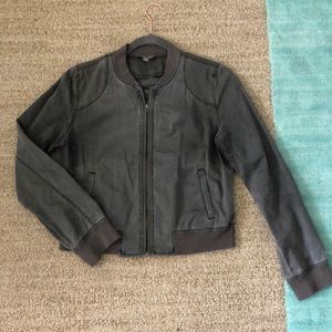 Rubbish thin bomber jacket